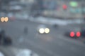 Background blur city street traffic highways megalopolises