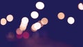 Background blurred bokeh. Lights Ceremonies. Light the lights at night In celebrations Royalty Free Stock Photo