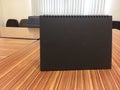 Background board in meeting room