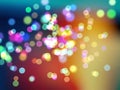 Background bokeh photo with light Royalty Free Stock Photo