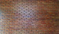 The background of the brick wall is beautifully arranged