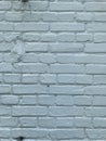 background brick wall painted in light blue Royalty Free Stock Photo