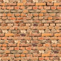 Background of Brick Wall Texture. Royalty Free Stock Photo