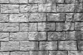Background of brick wall texture with shadow