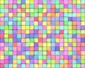 Background of bright colored tiles Royalty Free Stock Photo