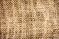 Background of a brown burlap bag Royalty Free Stock Photo