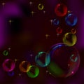 Background, bubbles Royalty Free Stock Photo