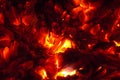 Background from the burning of coal Royalty Free Stock Photo