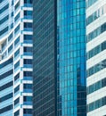 Background business architecture skyscraper Singapore Royalty Free Stock Photo