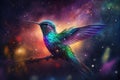 Spirit Animal - Hummingbird. Generative AI.