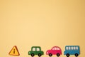 background with cars art collage. car traffic Royalty Free Stock Photo