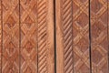 Background of Carved Wood Terracotta and Brown. Wood Carving, Ge Royalty Free Stock Photo