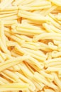 Background of casarecce pasta Royalty Free Stock Photo