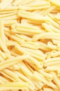 Background of casarecce pasta