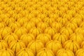 Background from Charentais melons with realistic texture, 3D rendering Royalty Free Stock Photo