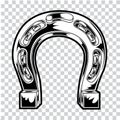 good luck lucky horseshoe vector illustration 4