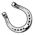 Good Luck Lucky Horseshoe Vector 05767 Royalty Free Stock Photo