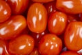 Background of cherry tomato. Top view. Fresh cherry tomatoes. Tomato background. Royalty Free Stock Photo