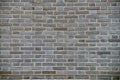 Chinese style brick wall Royalty Free Stock Photo