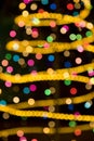 Background of christmas lights