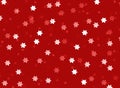 Background christmas stars red white texture abstract Royalty Free Stock Photo