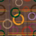 Background. Circles and lines. Royalty Free Stock Photo