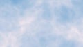 Background of cirrus clouds over blue sky.