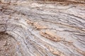 Close Up of Eroded Sedimentary Shale Rock Face