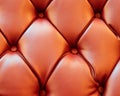 Background  close up  of a Red Textured Leather Royalty Free Stock Photo