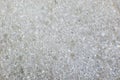 Background close-up of white sugar crystals