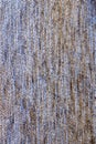 The background of the cloth fabric with smooth lines. Texture of rough grey woven surface with blue fabric with seam in line