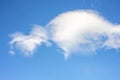 Background cloud in Iceland