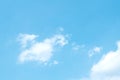 Background with clouds scatter on blue sky