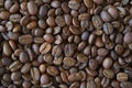 Background of coffee grains