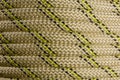 Background of the coiled climbing rope