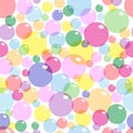 Background colored bubbles Royalty Free Stock Photo