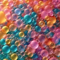 background colored bubbles divorces Royalty Free Stock Photo