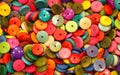 Background of colored ivory buttons Royalty Free Stock Photo