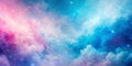 background colorful blue pink dreamlike Generative By AI