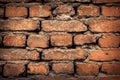 Background of colorful brick wall texture. brickwork.