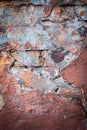 Background of colorful brick wall texture. brickwork.