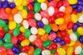 Background of colorful candy jelly beans Royalty Free Stock Photo