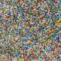 Background of colorful silicon drops