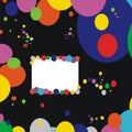 Background : coloured circles Royalty Free Stock Photo