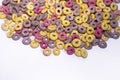 Colourful Cereal Loops Royalty Free Stock Photo