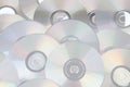 Background of compact disc Royalty Free Stock Photo