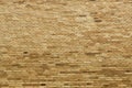 Background composed of numerous layers of bricks