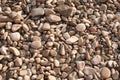 Background composed of stones from coastal beaches