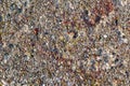 Background concrete wall colored stones Royalty Free Stock Photo