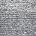 Part of silver gray coloured brick wall Royalty Free Stock Photo